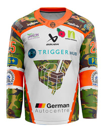 2025-26 White Camo Remembrance Jersey