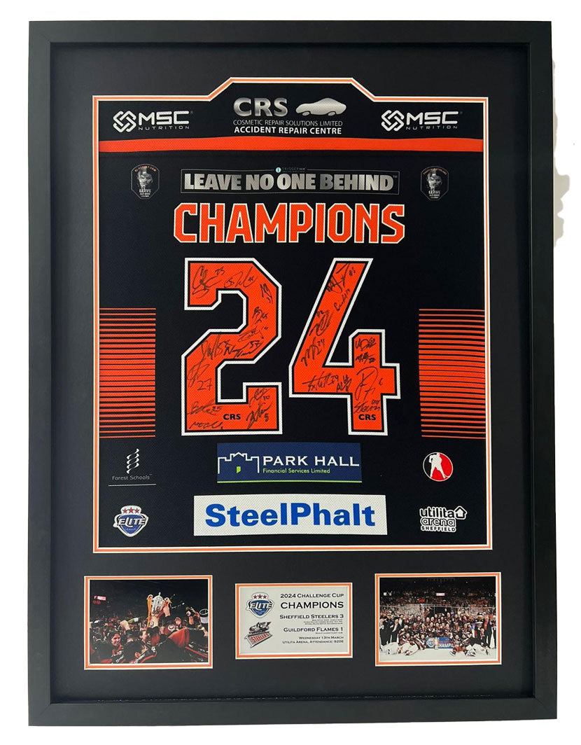 2024 Framed Challenge Cup Champions Signed Shirt