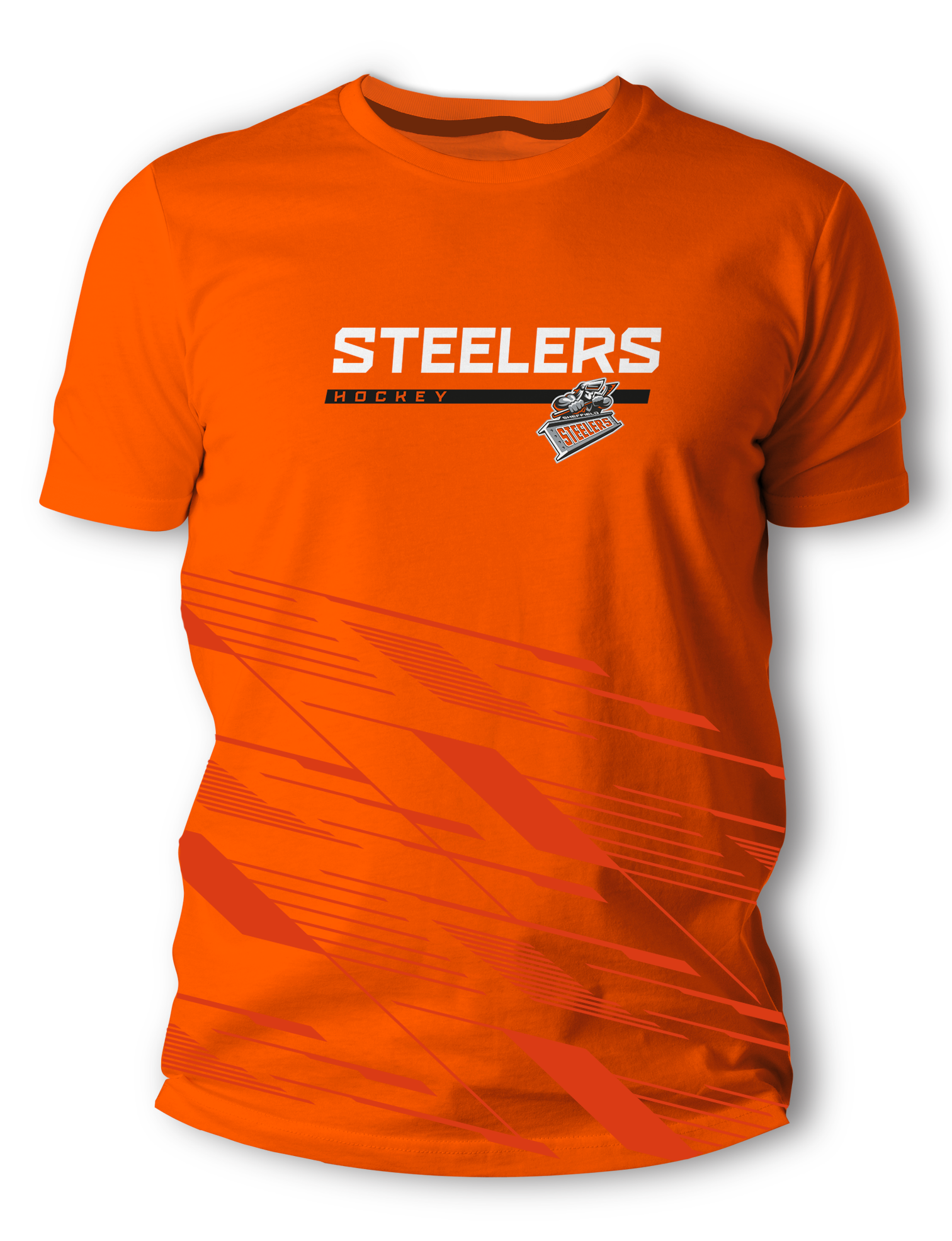Steelers Orange Team T Shirt Kids – Sheffield Steelers