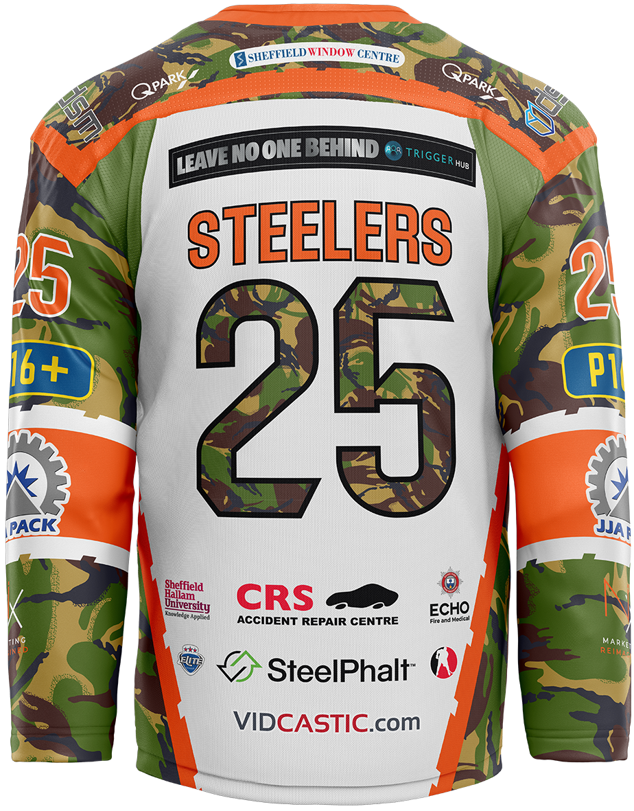 2025-26 White Camo Remembrance Jersey