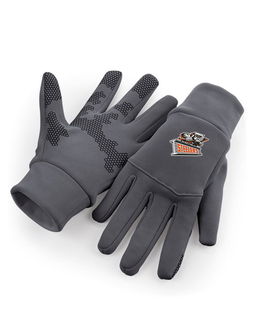 steelers handschuhe Steelers Black Sports Gloves – Sheffield Steelers