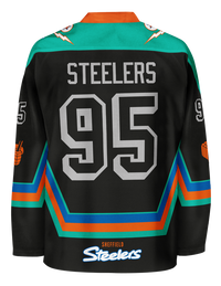 Steelers Retro Jersey Black