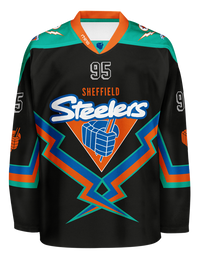 Steelers Retro Jersey Black