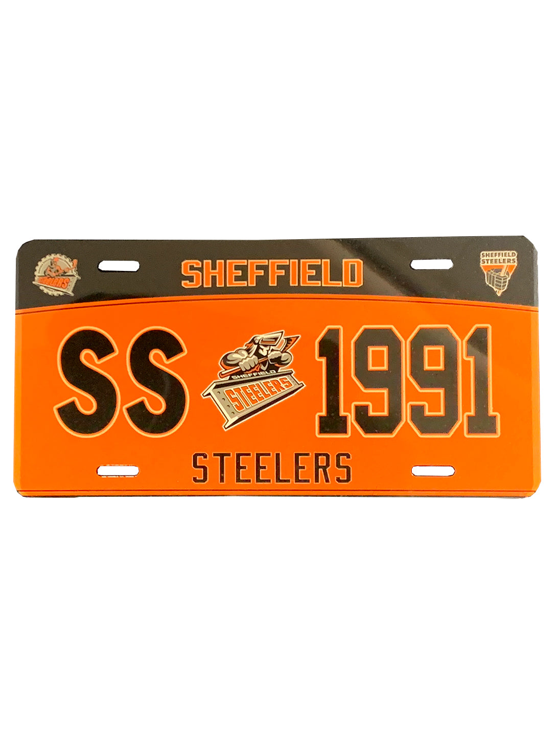 Sheffield Steelers License Plate
