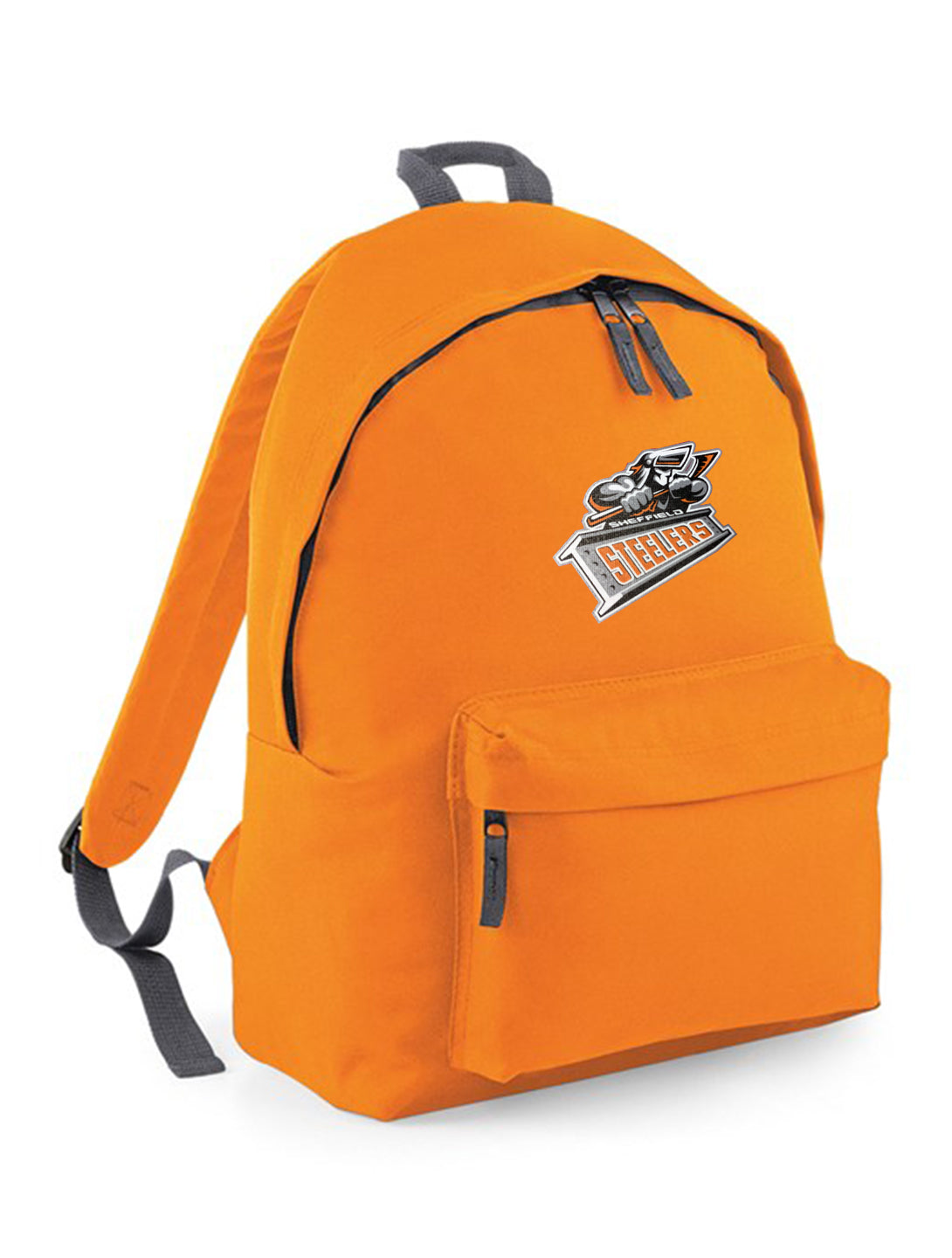 Orange backpack on sale