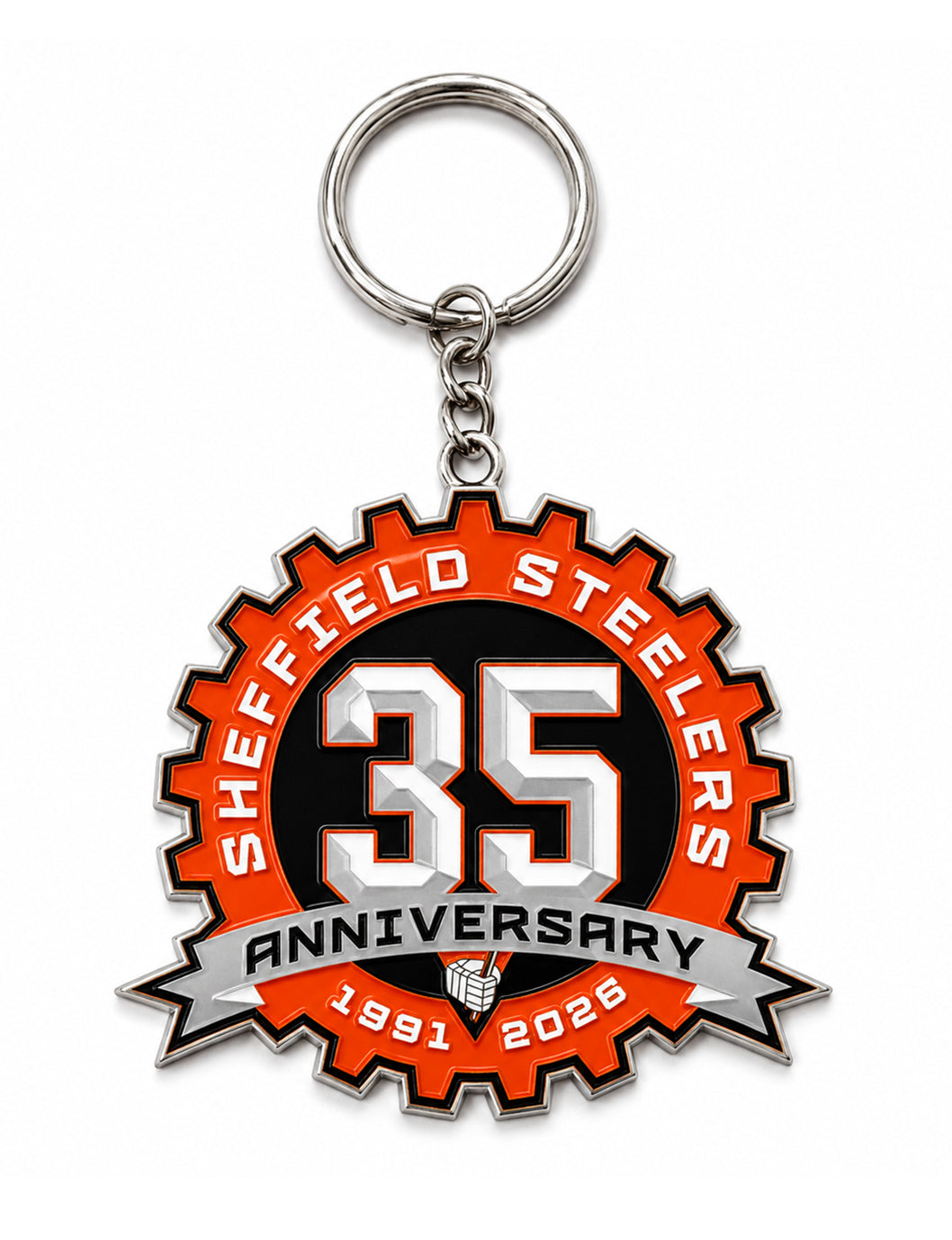 Steelers 35th Anniversary Keyring