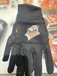 Steelers Black Sports Gloves