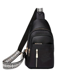 Crossbody Shoulder Bag in Black