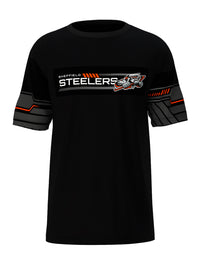 Steelers Black Team T Shirt Kids