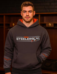 Adult Steelers Black Team Hoodie