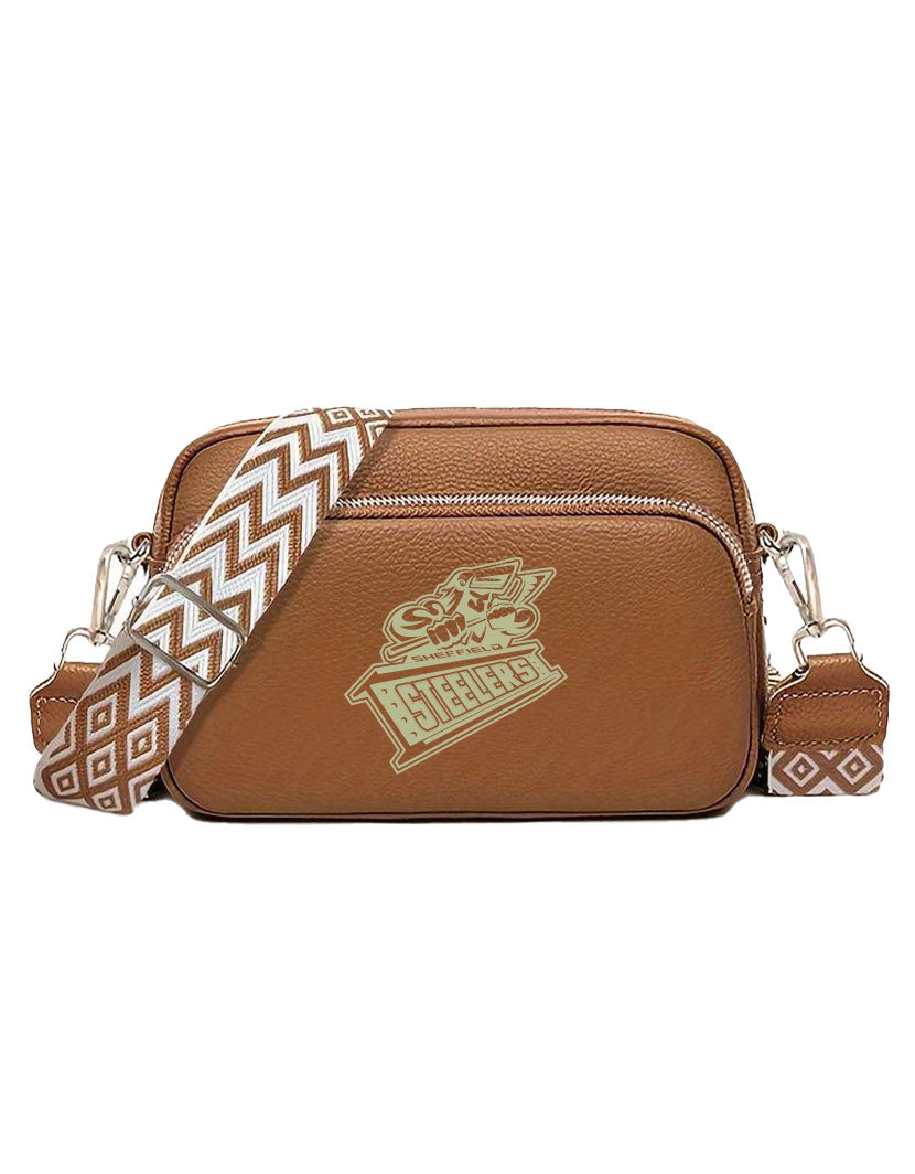 Steelers Crossbody Bag Brown