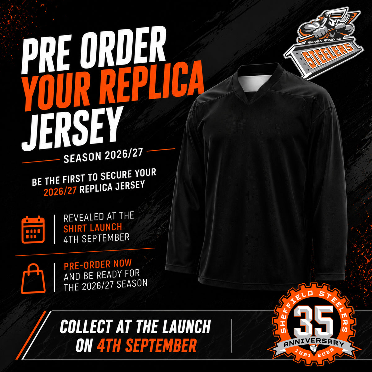 PRE ORDER Your 26/27 Replica CUP Jersey