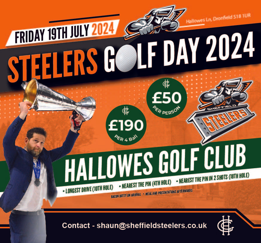 Steelers Annual Golf Day 19th July Team Entry