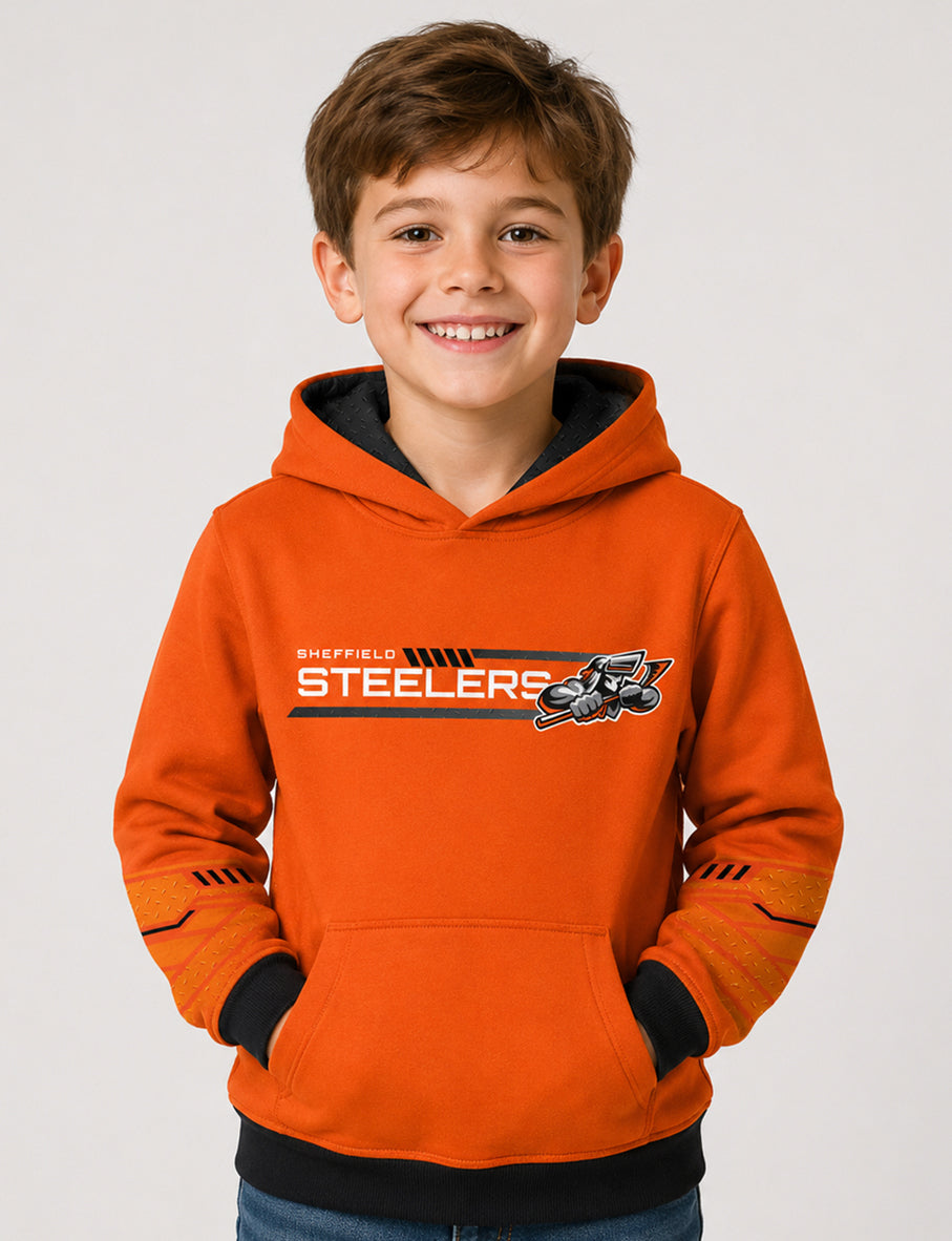 Kids Orange Team Hoodie