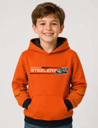 Kids Orange Team Hoodie