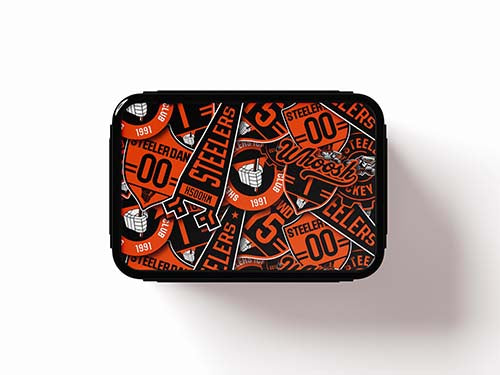 Steelers Stickerbomb Lunch Box