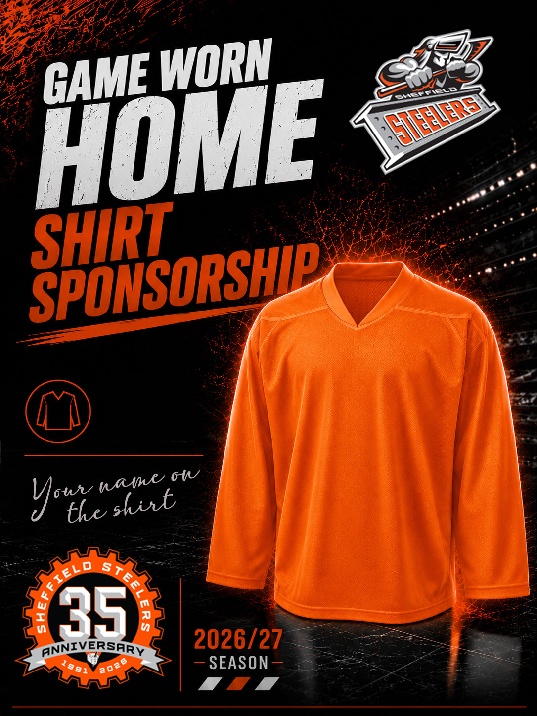 Game Worn Player Home Shirt