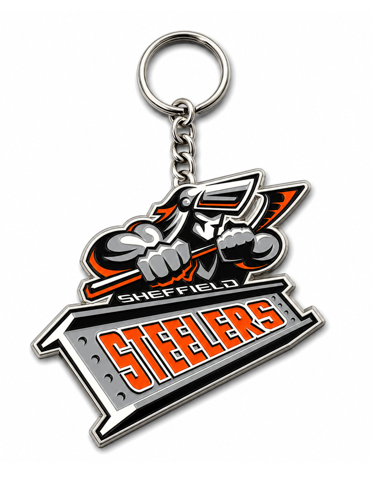 Steelers Logo Keyring