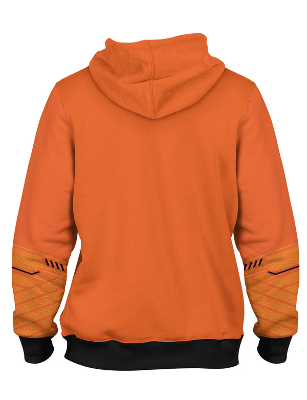 Kids Orange Team Hoodie