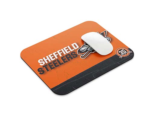 Orange Mouse Mat
