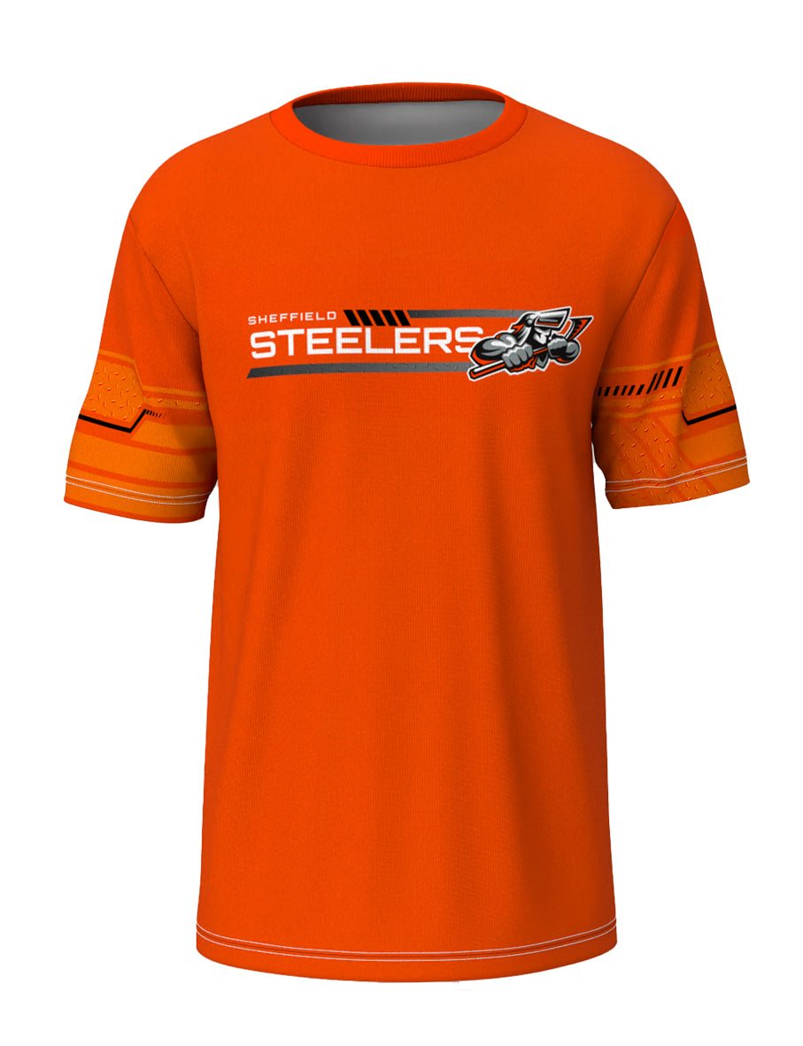Steelers Orange Team T Shirt Kids