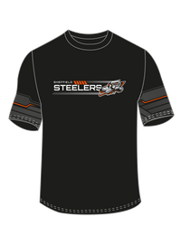 Steelers Black Team T Shirt Kids