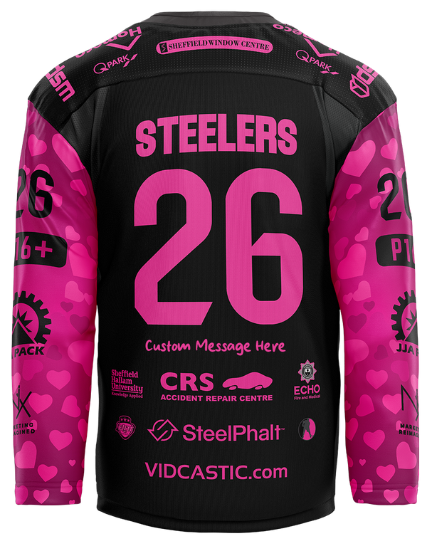 2025-26 Steelers Valentine Jersey