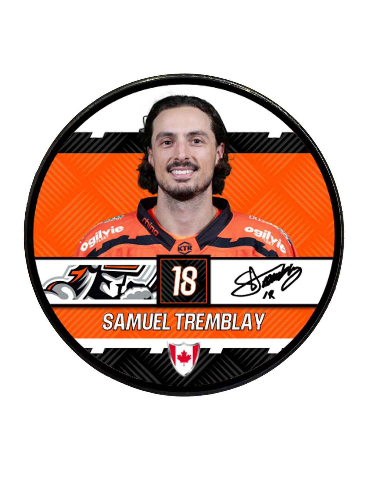 #18 Tremblay Puck 25/26