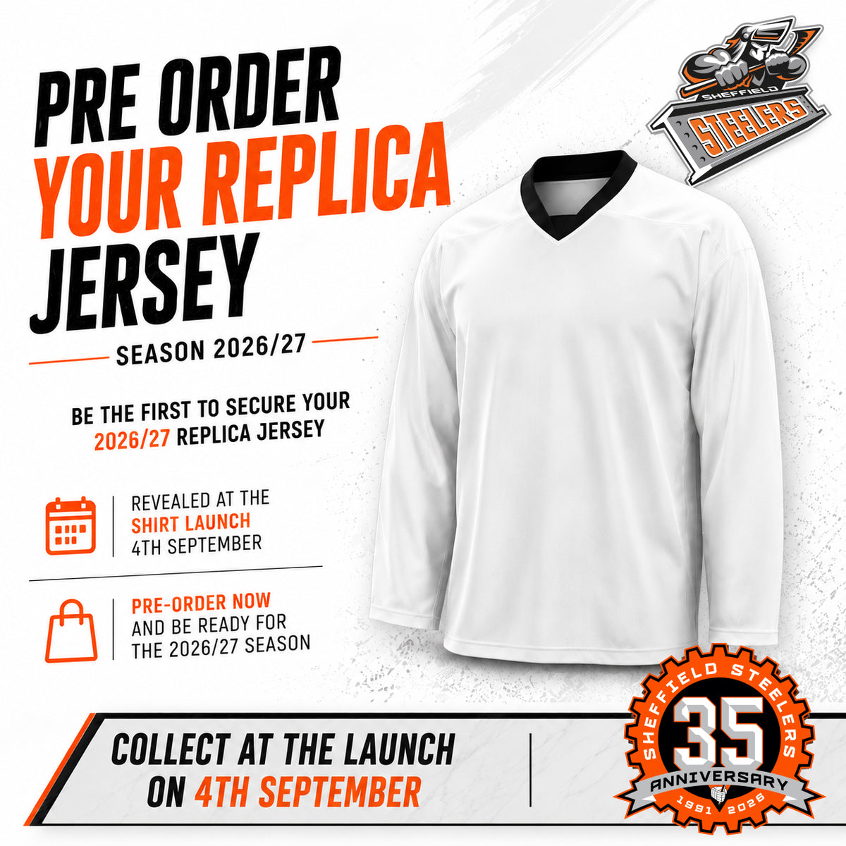 PRE ORDER Your 26/27 Replica AWAY Jersey