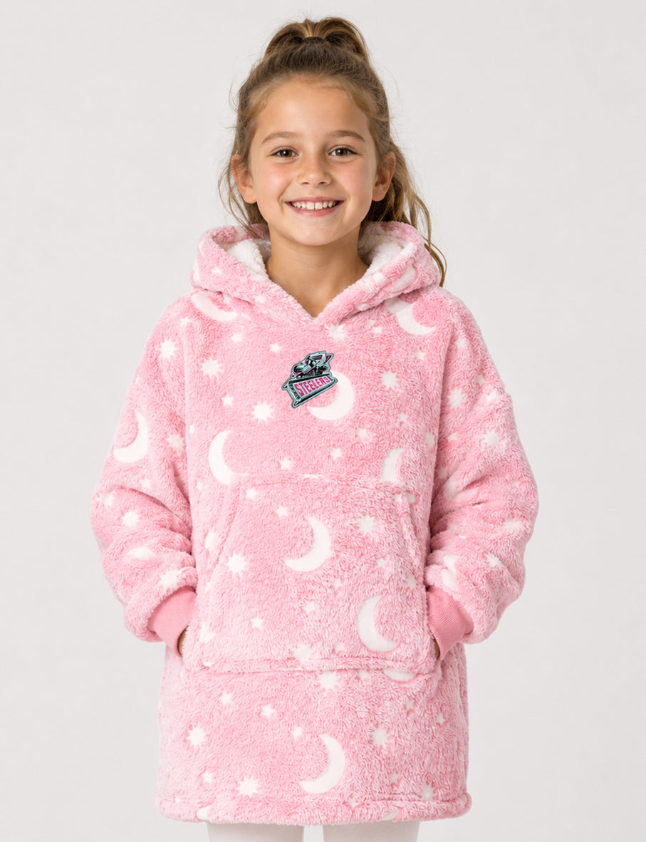 Glow In Dark Hooded Blanket