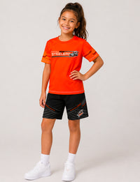 Steelers Orange Team T Shirt Kids